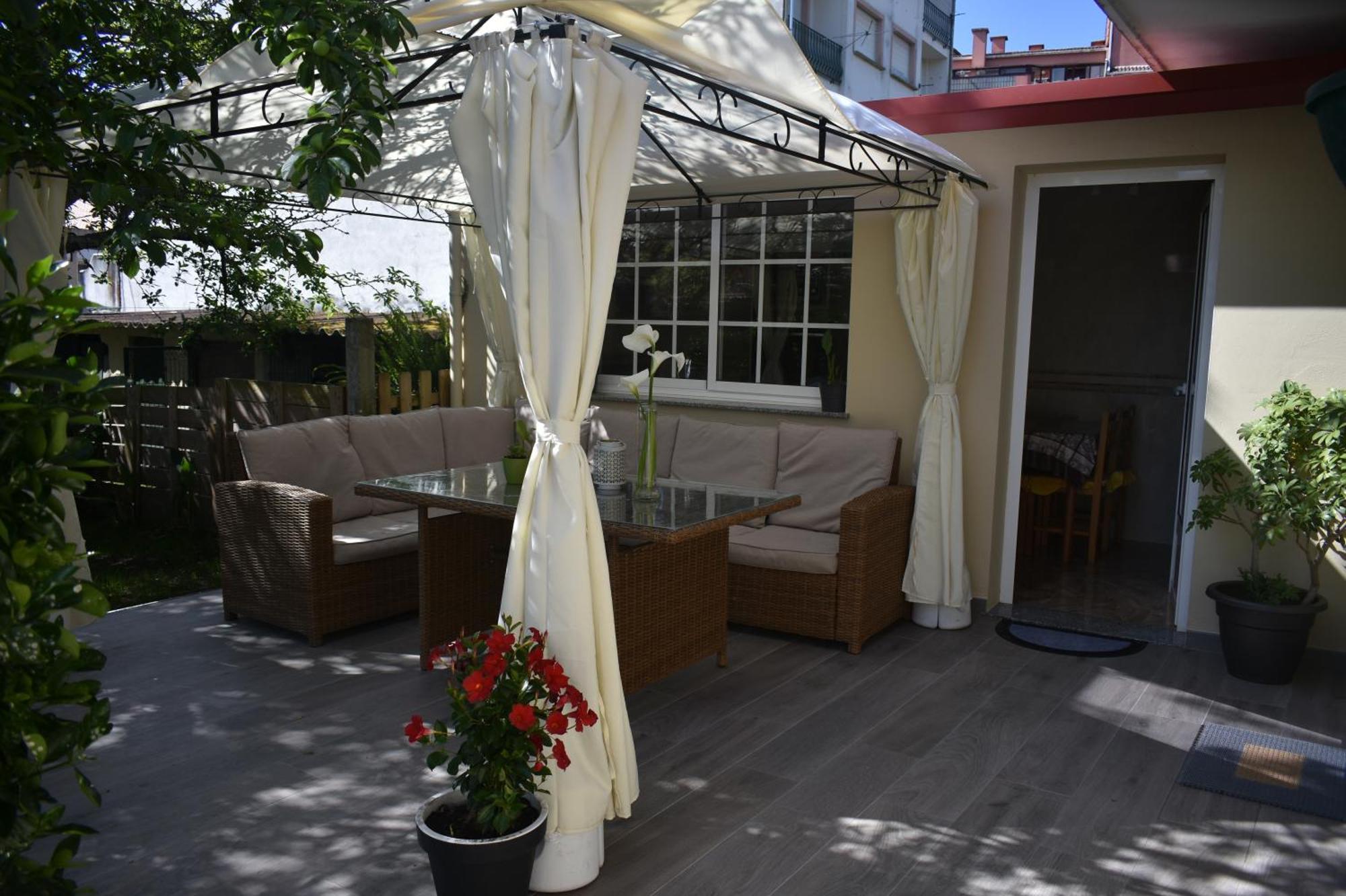 Ferienwohnung Jardin, Terraza Y Barbacoa O Grove Exterior foto