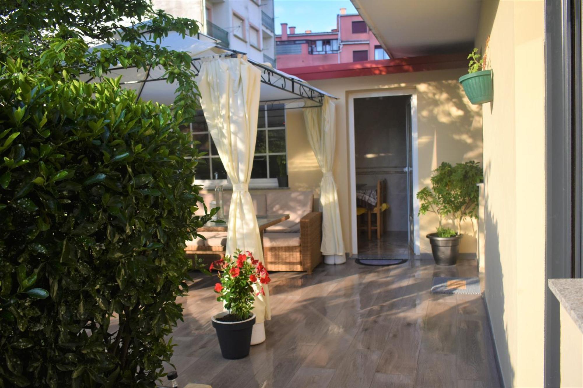 Ferienwohnung Jardin, Terraza Y Barbacoa O Grove Exterior foto